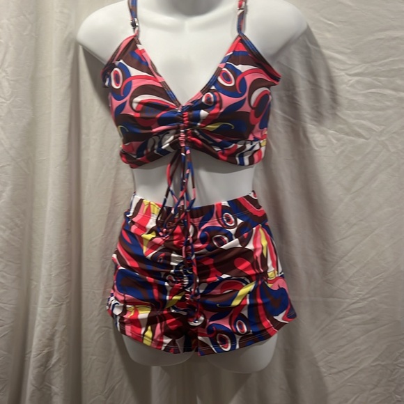 SHEIN 3 piece bathing suit set size XL - Picture 2 of 2